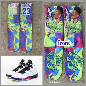 Bel Air 5s socks